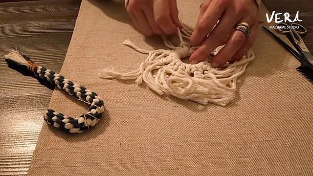 Kar Tanesi Makrame || Vera Macrame Studio