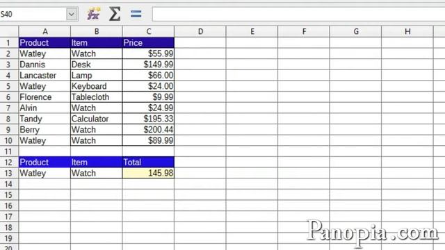 LibreOffice Calc - Sumifs, countifs, averageifs смотреть онлайн