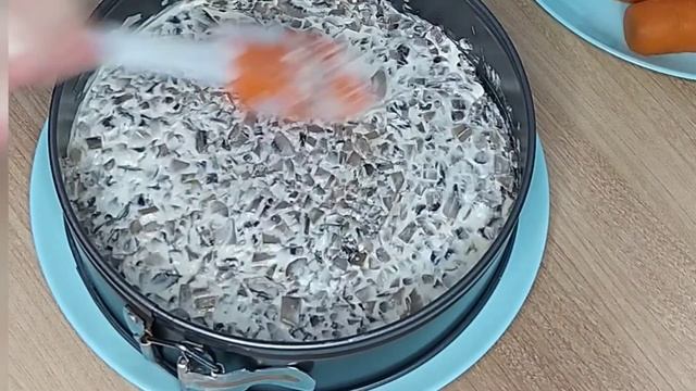 Салат НЕЖНОСТЬ на новогодний стол. смотреть онлайн