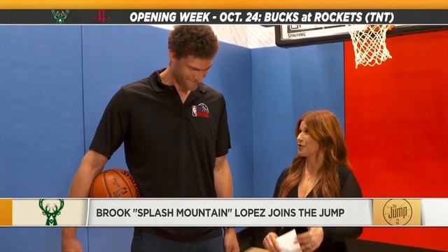 Brook Lopez: I wanted to scream like Kevin Garnett after dunking on twin Robin Lopez | The Jump смотреть онлайн