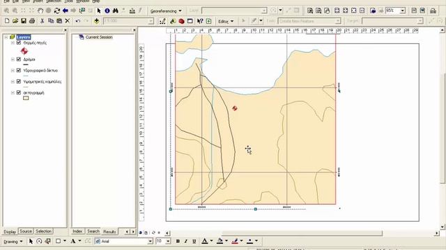 ArcGIS: Plot in ArcMap (Import Scale, Grid, Legend, Scale Bar in layout) смотреть онлайн