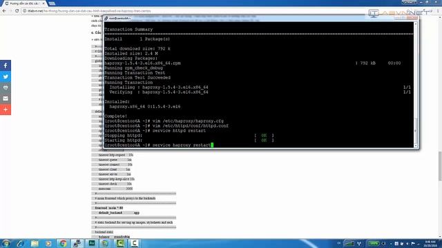 Hướng dẫn cài đặt, cấu hình Keepalived và HAproxy trên CentOS - Phần 2 смотреть онлайн