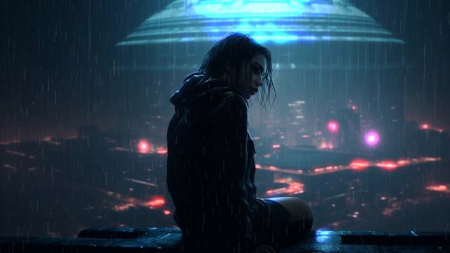 Sad Cyberpunk Darkwave Ambient - Blade Runner Lofi Music For Relaxation, Meditation and Reading смотреть онлайн