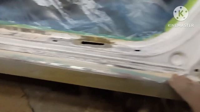 процессы: шпаклевание, нанесение грунтов эпоксидной, акриловый смотреть онлайн