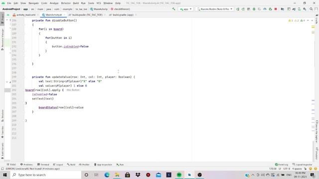 Project 1: Tic Tac Toe Game Android Game Development смотреть онлайн
