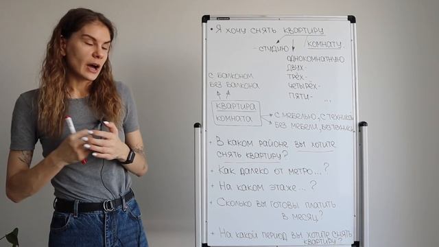 Диалог 7. КАК СНЯТЬ КВАРТИРУ / КОМНАТУ? || Диалоги смотреть онлайн