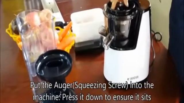 How to Assemble the AJuicer model 9010 смотреть онлайн