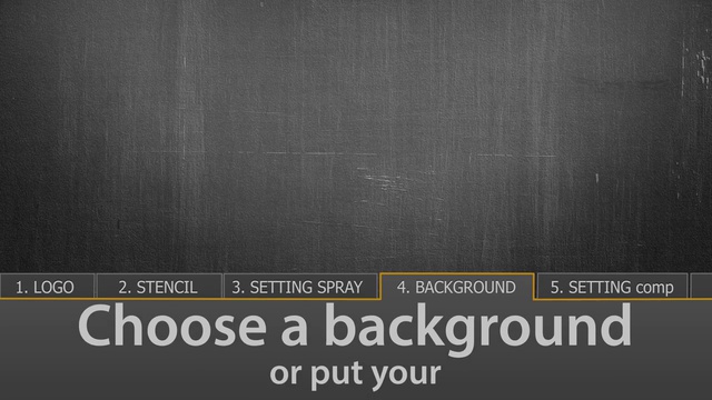 Paint&Stencil ( Videohive After Effects Template )