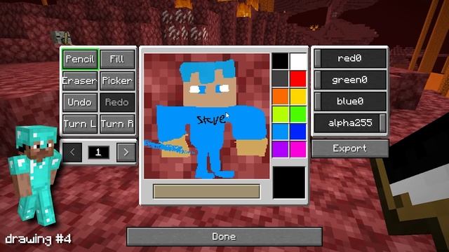 Minecraft, But Any Player You Draw, You Get... смотреть онлайн