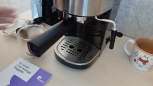 Приготовим вкусный кофе. Обзор рожковой кофеварки Kitfort KT-740.