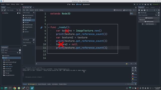 What is RefCounted in Godot? And why is it important? смотреть онлайн