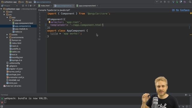 COMPONENTS & APPMODULE - Angular 2.0 Final - Getting Started смотреть онлайн