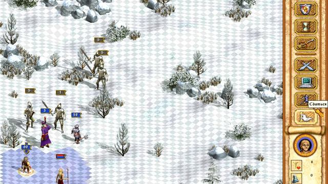 Heroes 4. Eqilibris 3.55 Кампания Королева смотреть онлайн