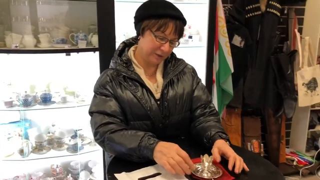 Отзыв о покупке Серебряной подставки для яйца и блюдца в магазине Этно-шоп смотреть онлайн