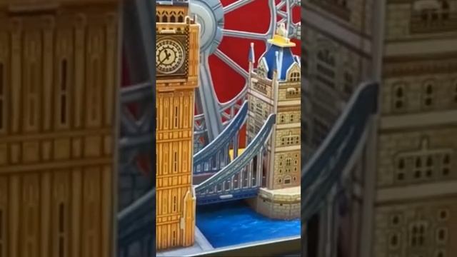 3D Puzzle Cubicfun Cityline London #Shorts смотреть онлайн