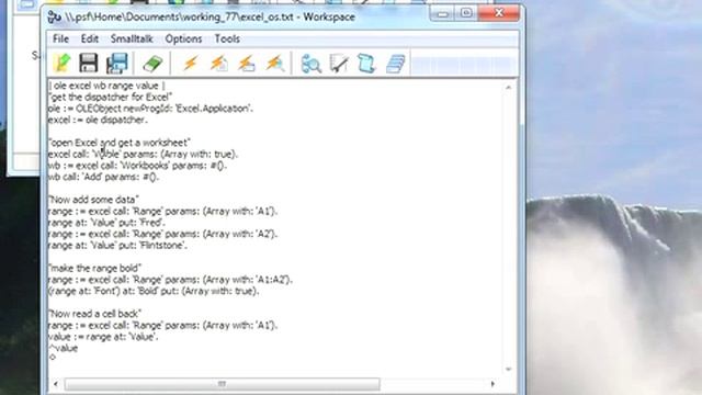 Working with Excel and ObjectStudio смотреть онлайн