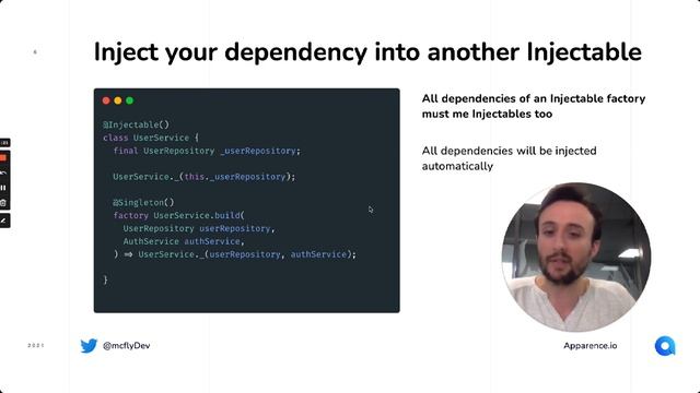 Gate - Flutter dependency injection смотреть онлайн