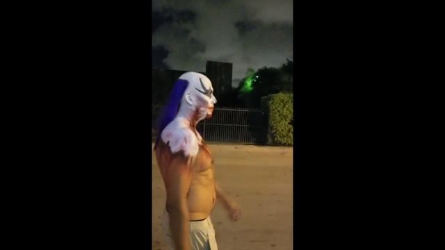 Halloween Psycho Clown Makeup Tutorial Commercial смотреть онлайн