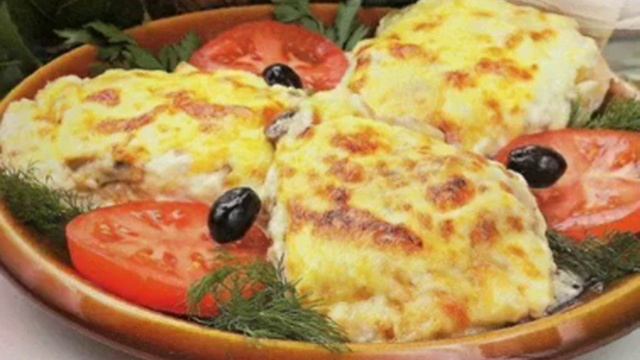 Куриные грудки по-французски, Рецепт в описах! смотреть онлайн