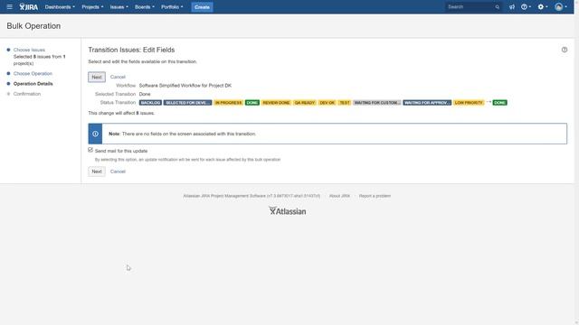 Jira Training | Bulk Changes In Jira