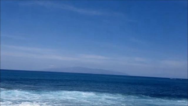 Атлантический океан, Тенерифе. Релакс под шум прибоя. Tenerife - atlantic ocean смотреть онлайн