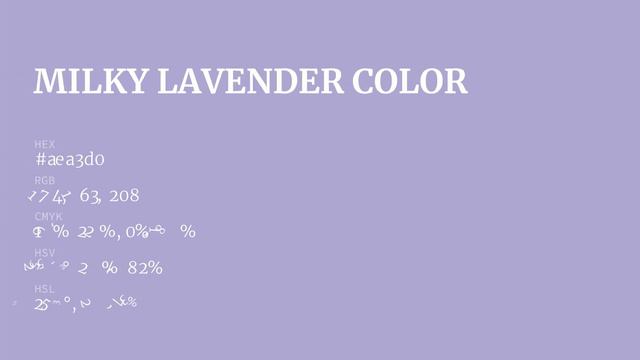 Milky Lavender color #aea3d0 hex color - Blue color - Warm color aea3d0 смотреть онлайн