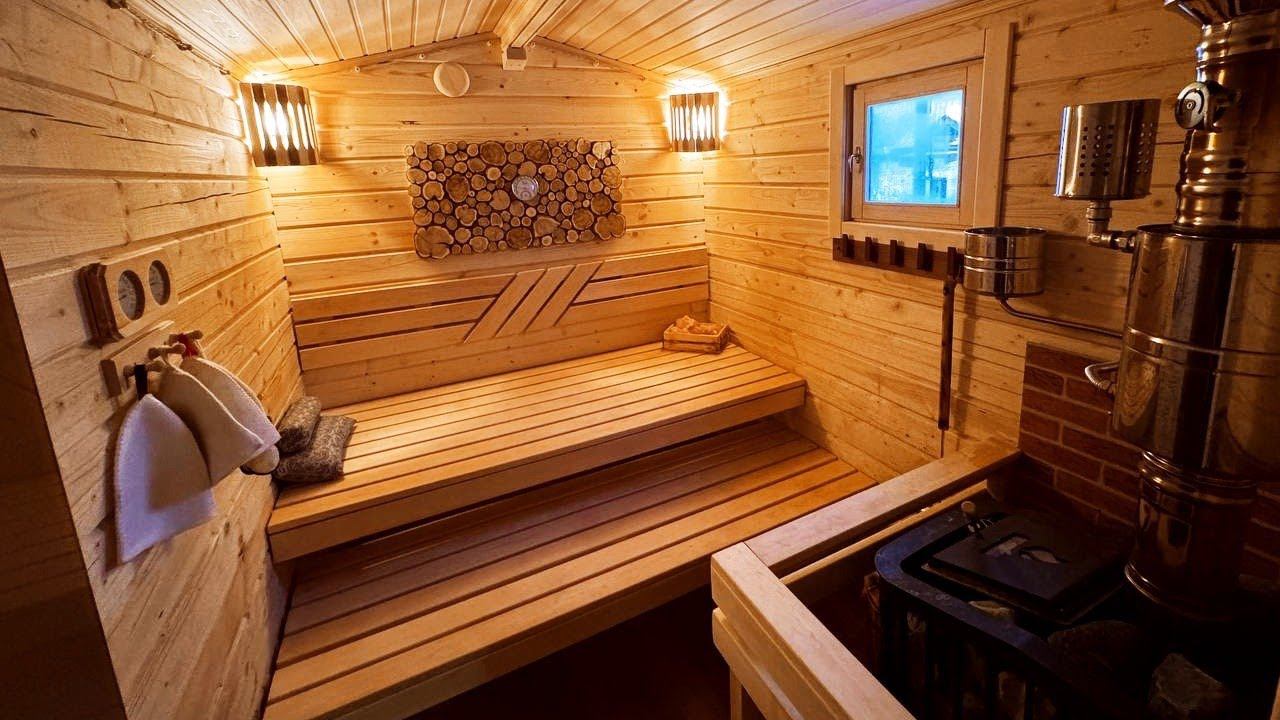 Баня из Бруса! Отзыв на баню с новой планировкой! смотреть онлайн
