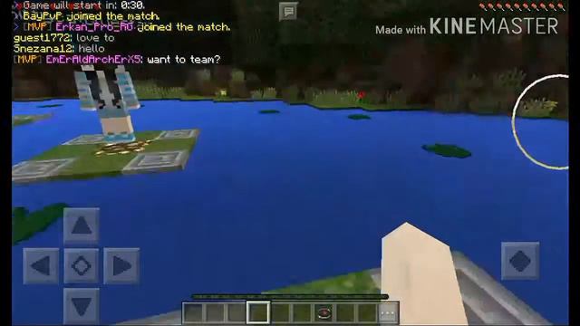 Голодные игры сервер .Minecraft PE смотреть онлайн