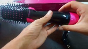 Распаковка фен-щетки DEXP HB-1001NR