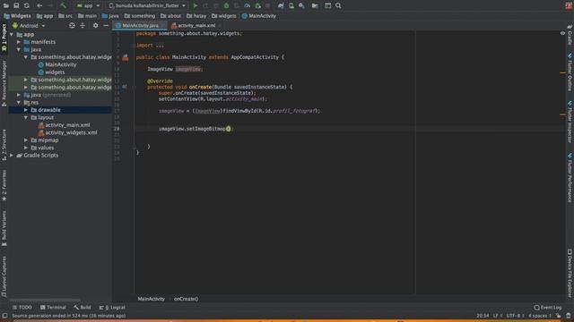 İmageview Kullanımı ve Resimleri Ortalama Tekniği ( Android Studio ) смотреть онлайн