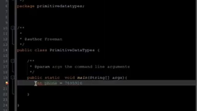What are Primitive Data Types In Java? смотреть онлайн