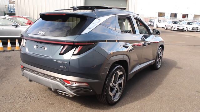 Hyundai Tucson | 1.6 TGDi Hybrid 230 Ultimate 5dr 2WD Auto | Teal Blue смотреть онлайн