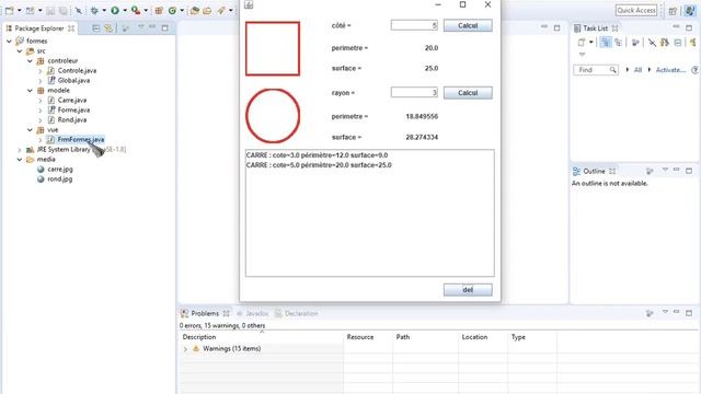 POO TP Java n°2 : MVC смотреть онлайн
