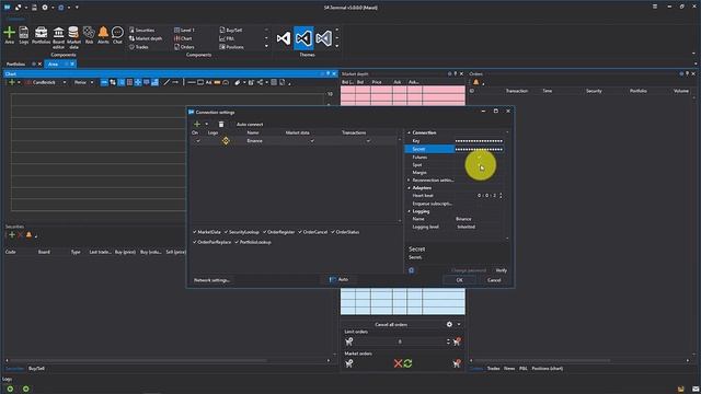 Как настроить подключение к бирже Binance. смотреть онлайн