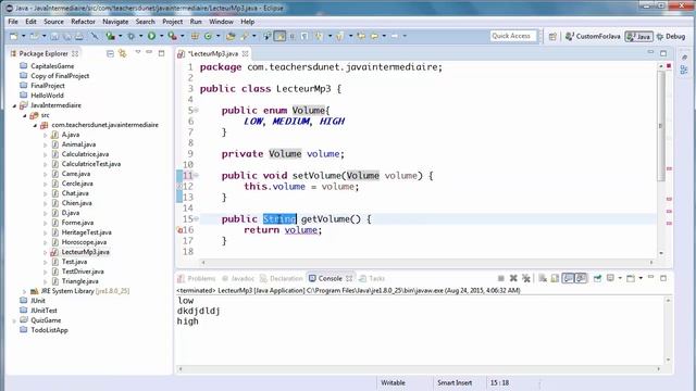 JAVA (Intermédiaire) - 55 - Les énumérations en Java (Partie 1/7) смотреть онлайн