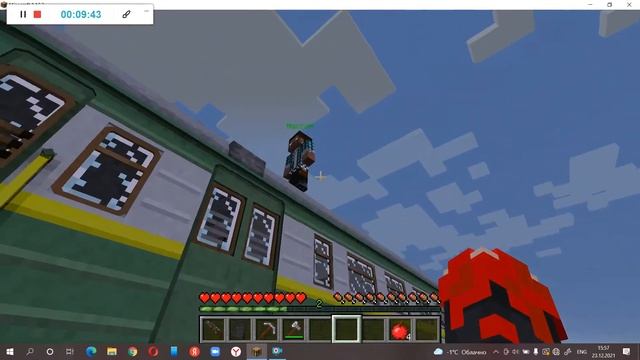 Зомби апокалипсис в поезде (Minecraft-сериал) часть 2 смотреть онлайн