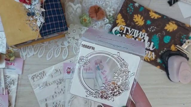 Скрапбукинг | Обзор дизпосылки студии чипборда Скрапики | А.Кольцова смотреть онлайн