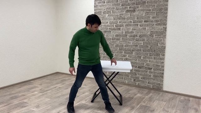 Стол трансформер журнальный с подъемным механизмом "МАКС" смотреть онлайн