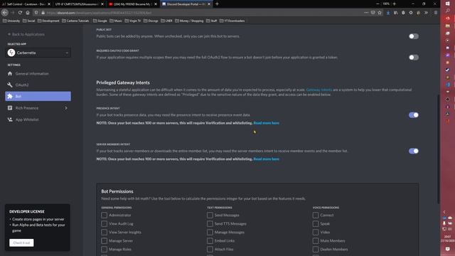 Intents - Building a discord.py bot - Part 5.5 смотреть онлайн