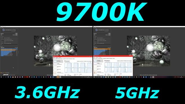i7 9700k: Default ( 3,6GHZ ) vs OC ( 5.0GHz ) - Crysis 3 / Cinebench смотреть онлайн