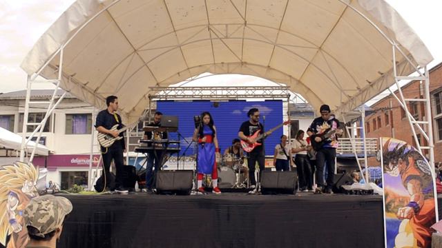 CHALA HEAD CHALA Dragon Ball Z Opening - LIVE Cover R6KU (Sonido en vivo) смотреть онлайн
