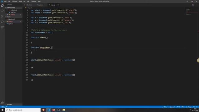 Countdown Timer | Javascript Beginner Project Tutorial смотреть онлайн