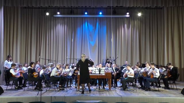 102 МБУДО ДШИ №2 г Рязань, Оркестр русских народных инструментов Чонгури смотреть онлайн