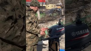 Замена масла в редукторе на лодочном моторе Ямаха 3 силы и запуск после зимы