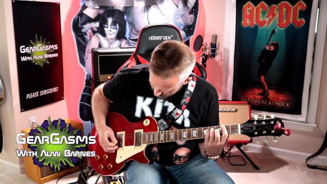 Epiphone Les Paul Red Sparkle Demo - Limited Edition and Rare Goodness!! смотреть онлайн