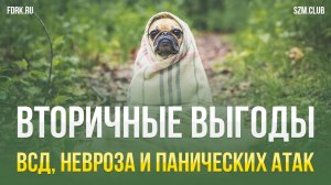 Вторичные выгоды ВСД, невроза и панических атак  | Федоренко Павел