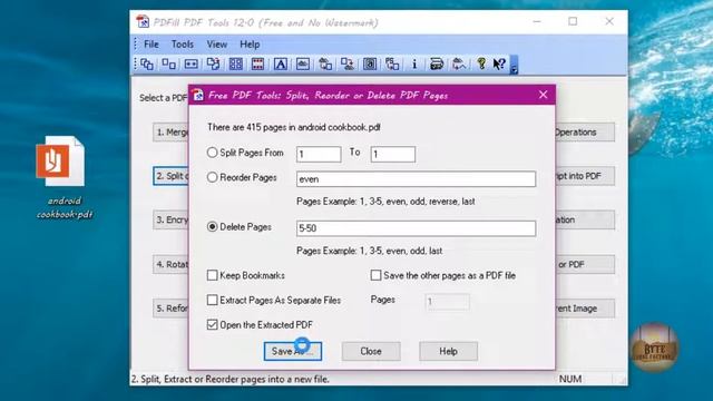 02. Split or Reorder Pages with PDFill PDF Tools смотреть онлайн