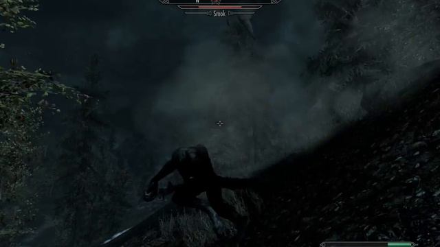 The Elder Scrolls V Skyrim - Werewolf Vs Dragon