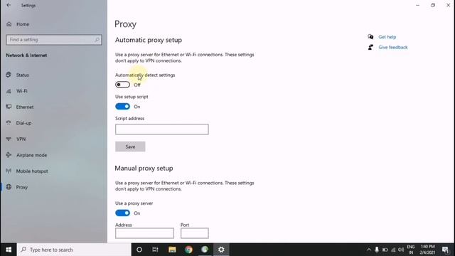 Proxy setting issues and errors in windows 10 PC/Laptop/Computer | Proxy server and Script address смотреть онлайн
