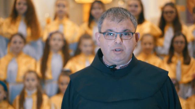 Привітання з Різдвом Христовим настоятеля парафії св. Йоана з Дуклі та дитячого хору "Мрія". Житоми смотреть онлайн